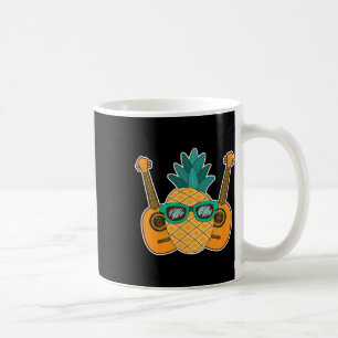 Ananas Aloha Stranden Hawaii Ukulele Gift - Guit Koffiemok