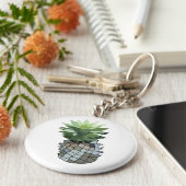 Ananas anananas sleutelhanger (Zijkant)
