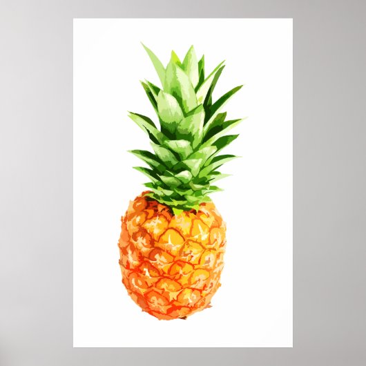 ananas, ananas poster, ananas canvas, poster (Voorkant)