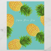 Ananas Aqua (Achterkant)
