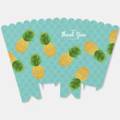 Ananas Aqua Bedankdoosjes (Ongevouwen)