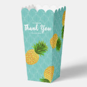 Ananas Aqua Bedankdoosjes (Voorkant)