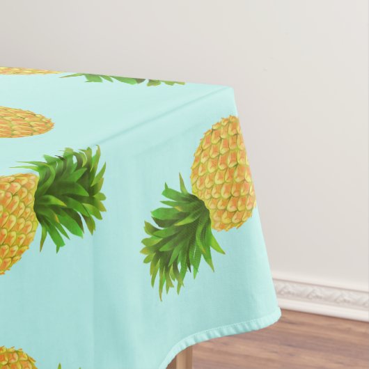 Ananas Aqua Tafelkleed (Voorbeeld)
