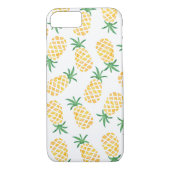 Ananas Aquarel patroon iphone cover (Achterkant)