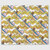 Ananas Baby Cadeaupapier (Vlak)