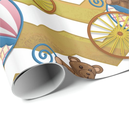 Ananas Baby Cadeaupapier (Rol Hoek)