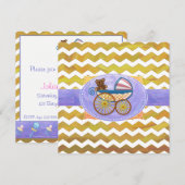 Ananas Baby Kaart (Voorkant / Achterkant)