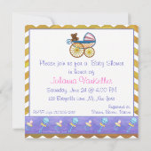 Ananas Baby Kaart (Achterkant)