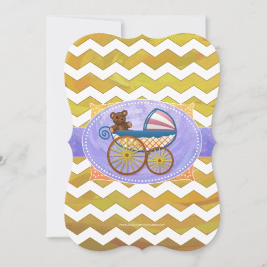 Ananas Baby Kaart (Voorkant)