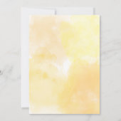 ananas Baby shower Kaart (Achterkant)