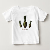 Ananas Baby T-shirt (Voorkant)