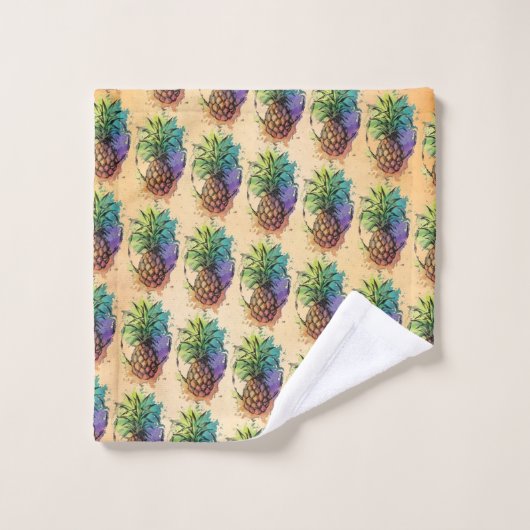 Ananas Bad Handdoek (Wasdoekje)