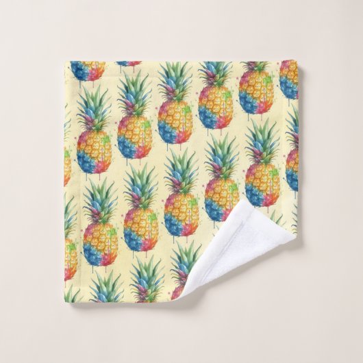 Ananas Bad Handdoek (Wasdoekje)