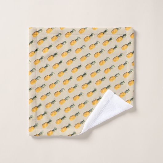 ananas bad handdoek (Wasdoekje)