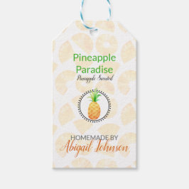 Ananas Bad & Lichaam Cadeaulabel