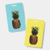 Ananas Badge (Voor- en achterkant)