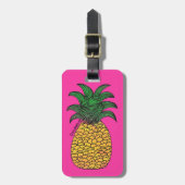 Ananas Bagagelabel (Voorkant verticaal)
