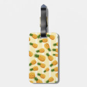 ananas bagagelabel (Achterkant verticaal)