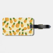 ananas bagagelabel (Achterkant horizontaal)