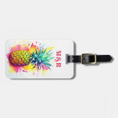 Ananas Bagagelabels (Voorkant horizontaal)