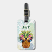 Ananas Bagagelabels (Voorkant verticaal)