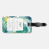 Ananas Bagagelabels (Achterkant horizontaal)