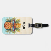 Ananas Bagagelabels (Voorkant horizontaal)