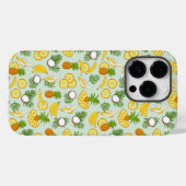 Ananas Bananen en kokosnoten eiland Vibes Case-Mate iPhone Case (Achterkant (horizontaal))