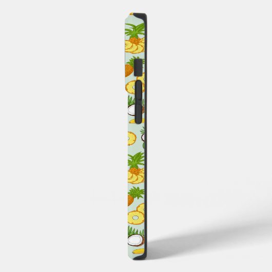 Ananas Bananen en kokosnoten eiland Vibes Case-Mate iPhone Case (Achterkant / Links)