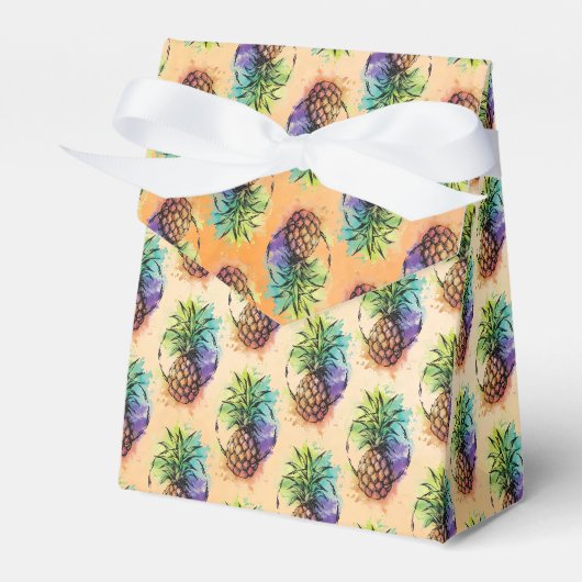 Ananas Bedankdoosjes (Voorkant Zijde)