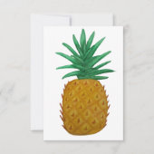 ananas bedankkaart (Voorkant)