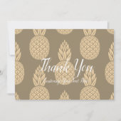 Ananas Bedankt Gold (Voorkant)