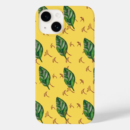 Ananas bedrieger iPhone case (Achterkant)