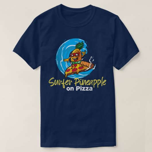 ananas behoort tot de pineappeljongen van de pizza t-shirt (Design voorkant)