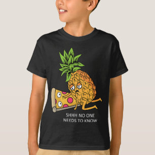 Ananas behoort tot de Pizza Lover Funny Food Pun T-shirt