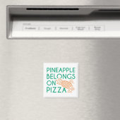 ananas behoort tot de pizza magneet (Insitu (Vaatwasser))