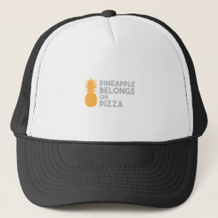 ananas behoort tot de pizza trucker pet