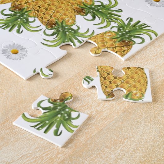 ananas Bike Jigzaag Puzzle Daisy Legpuzzel (Zijkant)