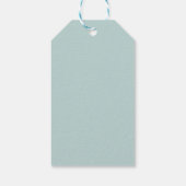 Ananas Birthday Tropical Summer Aloha Hartelijk da Cadeaulabel (Achterkant)