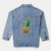 Ananas Black Denim Jacket (Achterkant)