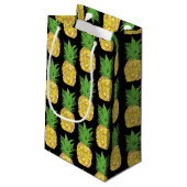 Ananas Black Klein Cadeauzakje (Achterkant Gekanteld)