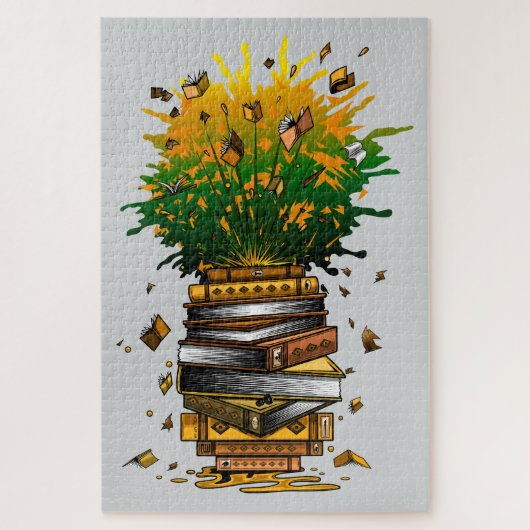 Ananas Boeken Legpuzzel (Verticaal)