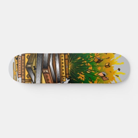 Ananas Boeken Persoonlijk Skateboard (Horizontaal)