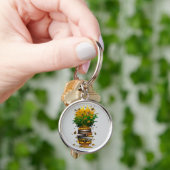 Ananas Boeken Sleutelhanger (Hand)