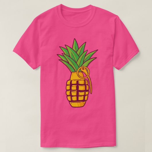 ananas bom granaat vitamine t-shirt (Design voorkant)