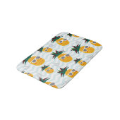 Ananas, boot: schattig oceaanpatroon. badmat (Gekanteld)