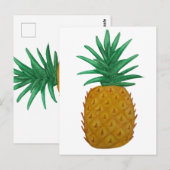 ananas briefkaart (Voorkant / Achterkant)