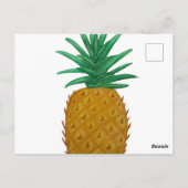 ananas briefkaart (Achterkant)