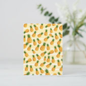 Ananas Briefkaart (Staand voorkant)