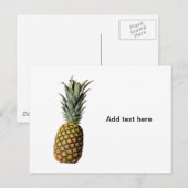 ananas briefkaart (Voorkant / Achterkant)
